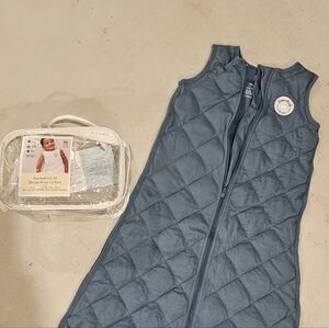Blue Quilted Sleep Sack